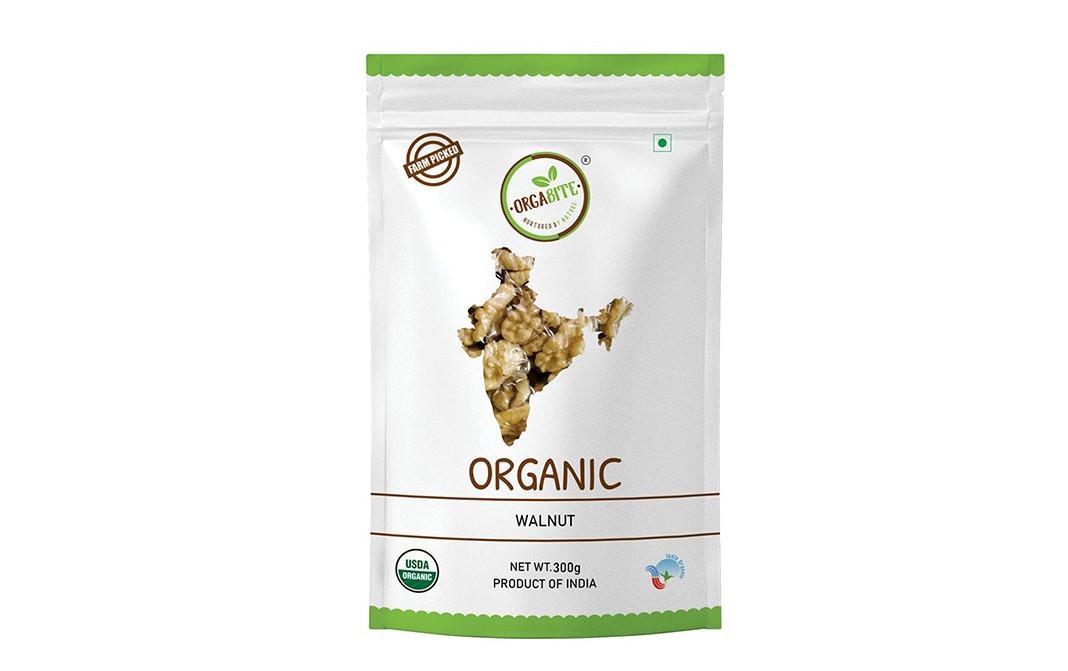 Orgabite Organic Walnut    Pack  300 grams